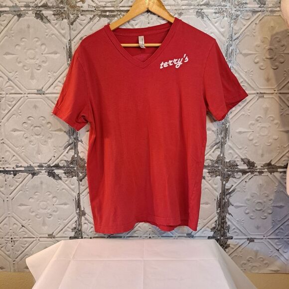 Rock n Roll T-Shirt by Canvass Graphic Design Front and Back Size Large - Picture 15 of 15